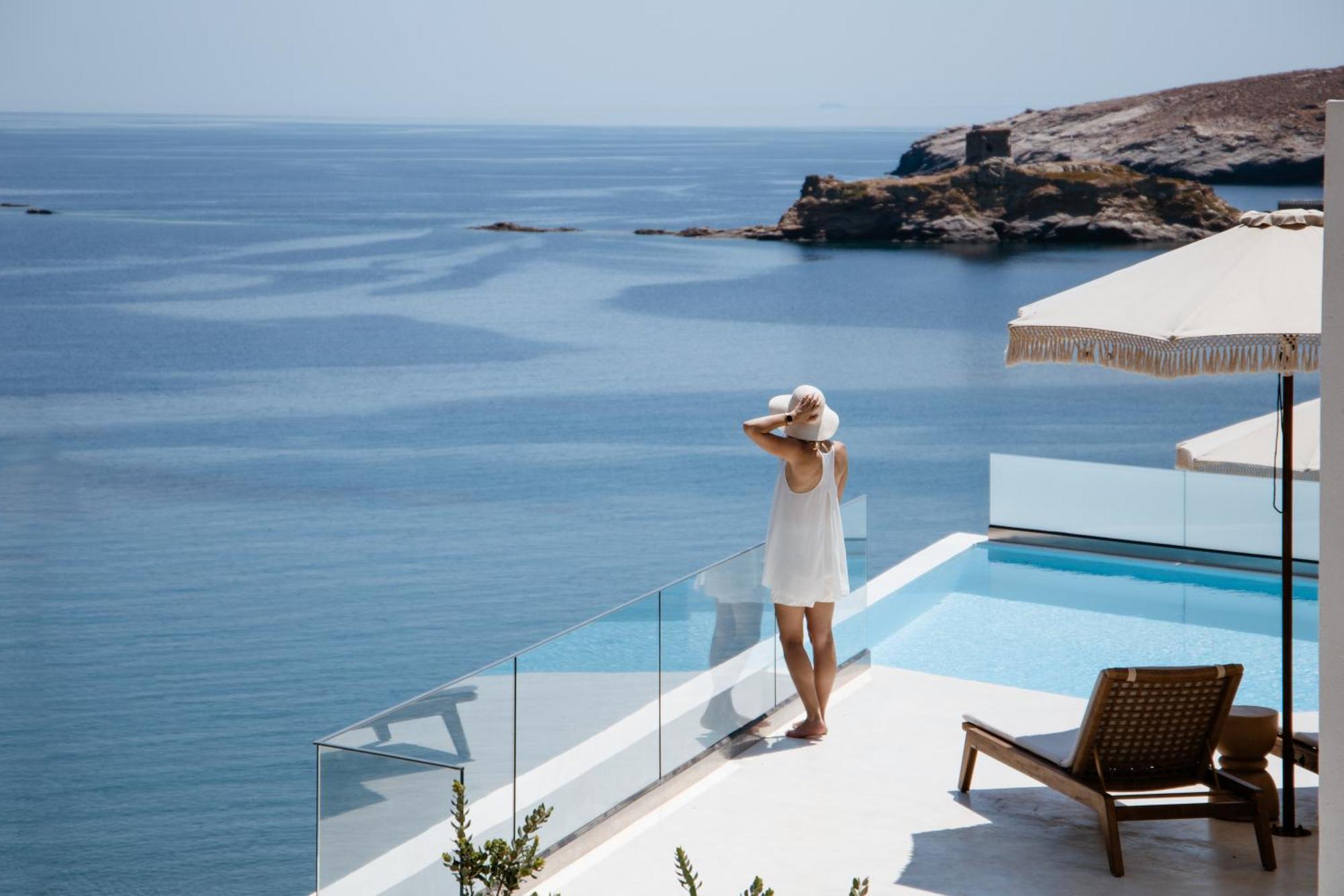 Golden Vista, Beachfront Suites By Explore Andros Esterno foto
