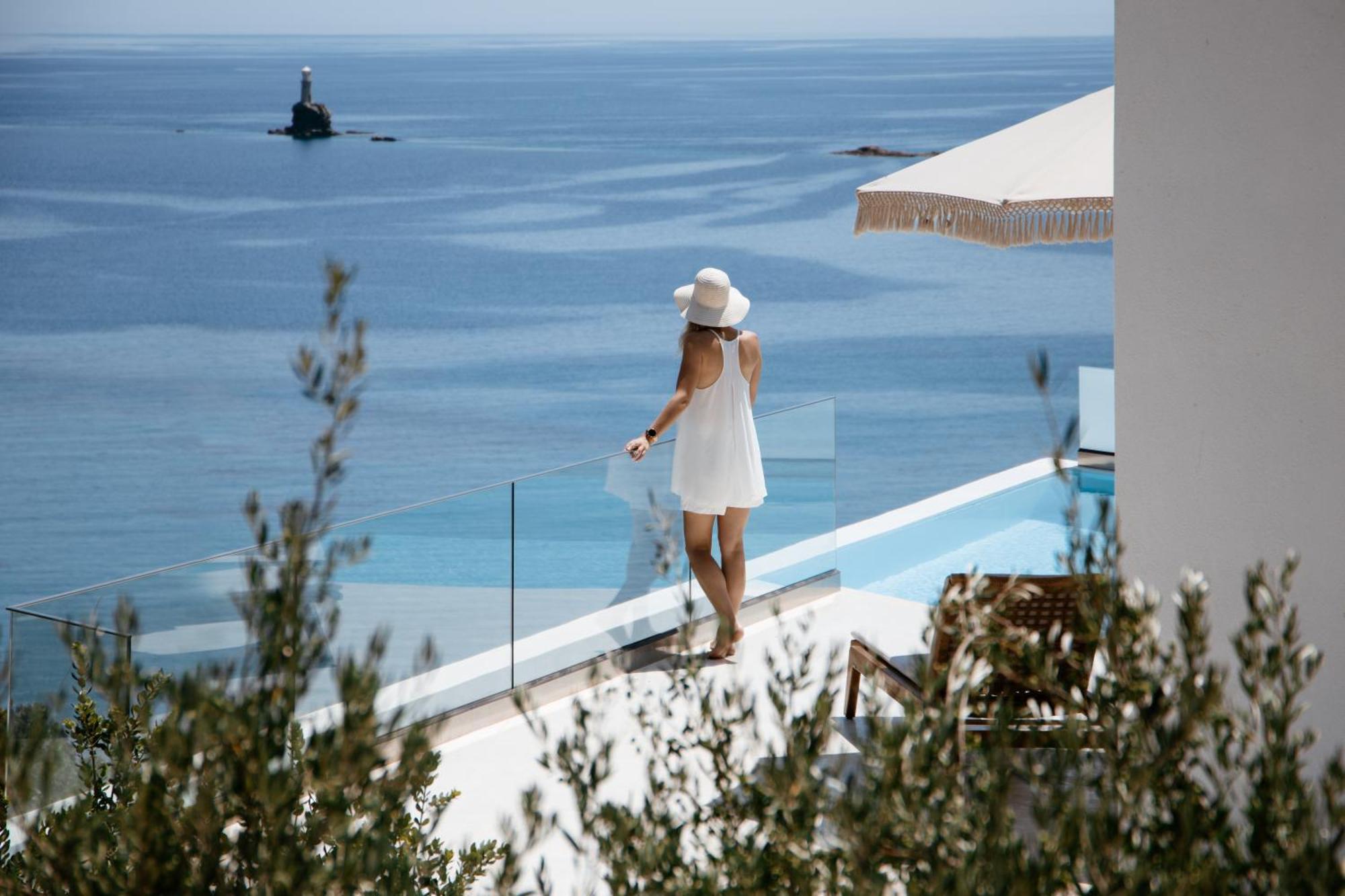 Golden Vista, Beachfront Suites By Explore Andros Esterno foto