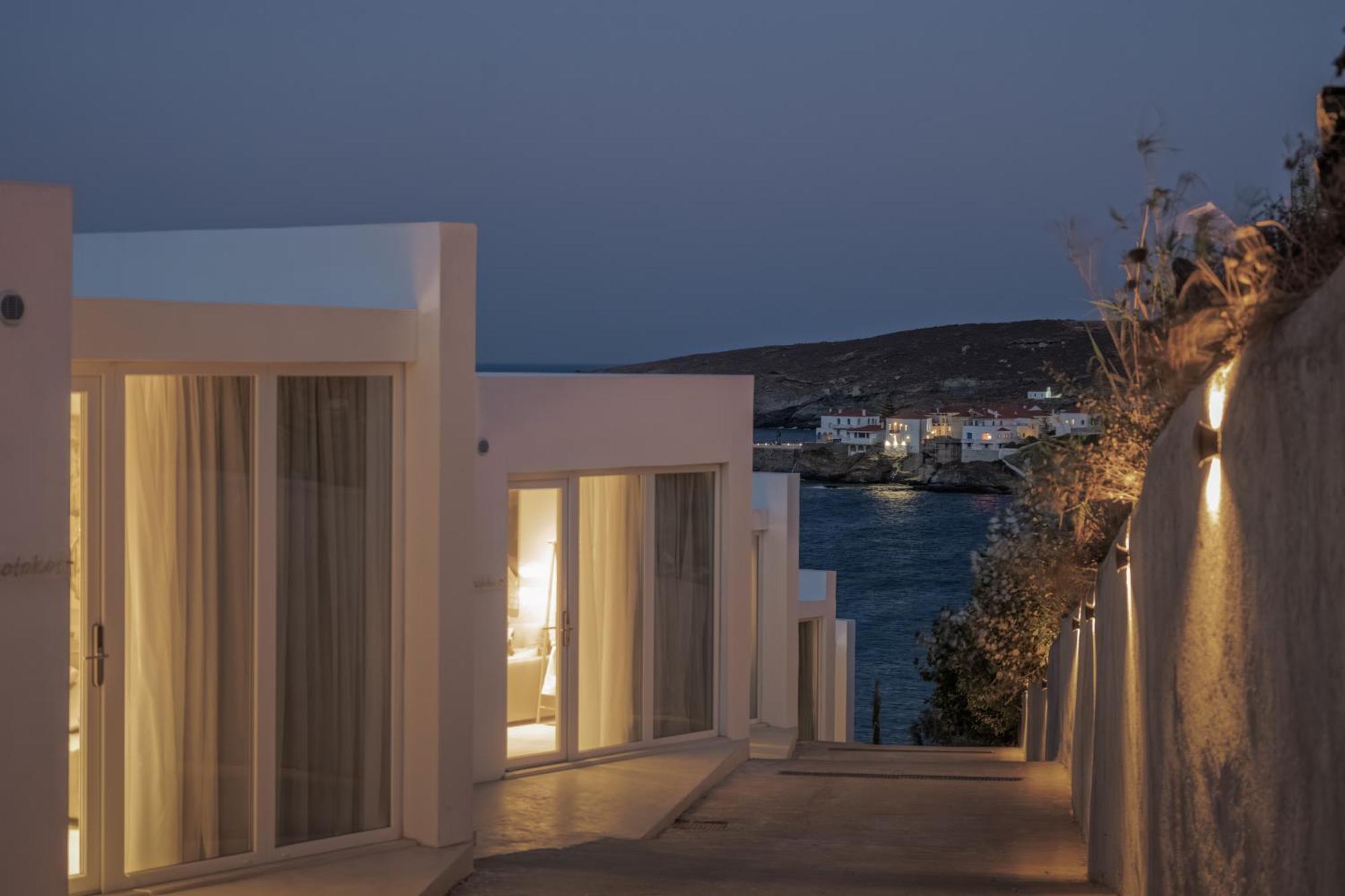 Golden Vista, Beachfront Suites By Explore Andros Esterno foto