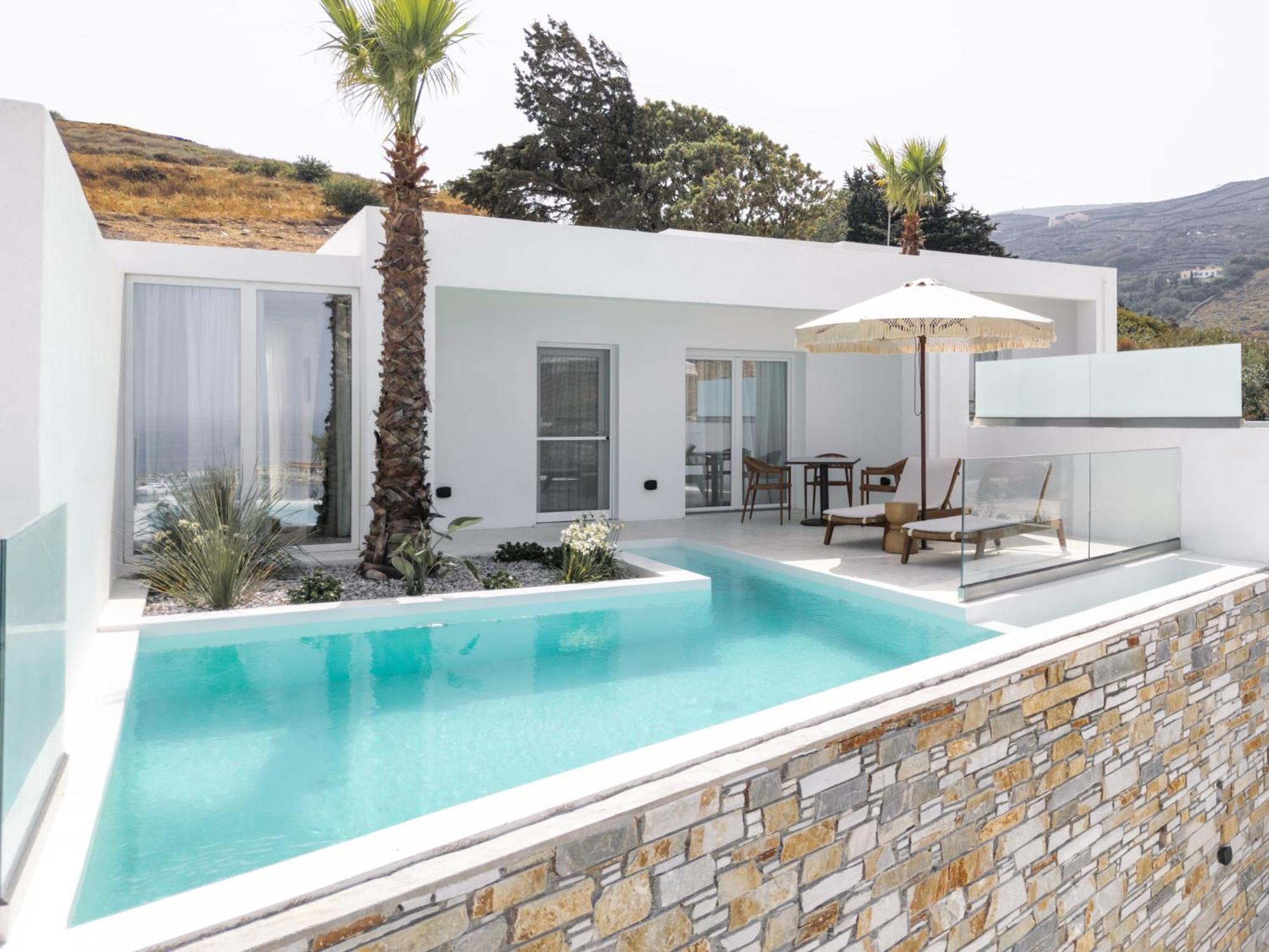 Golden Vista, Beachfront Suites By Explore Andros Esterno foto